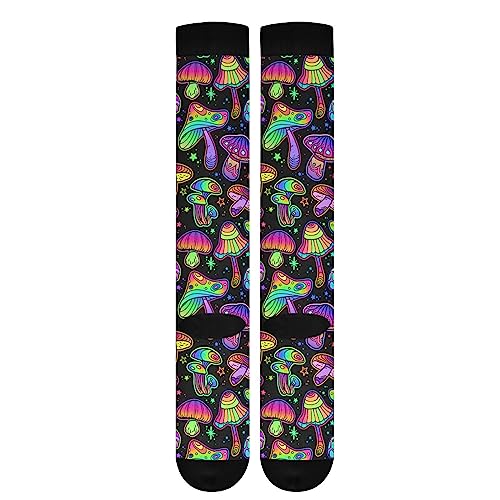 Image of Compression Socks for Women & Men, Knee High Socks for Circulation Medical Running Athletic Nurse Travel