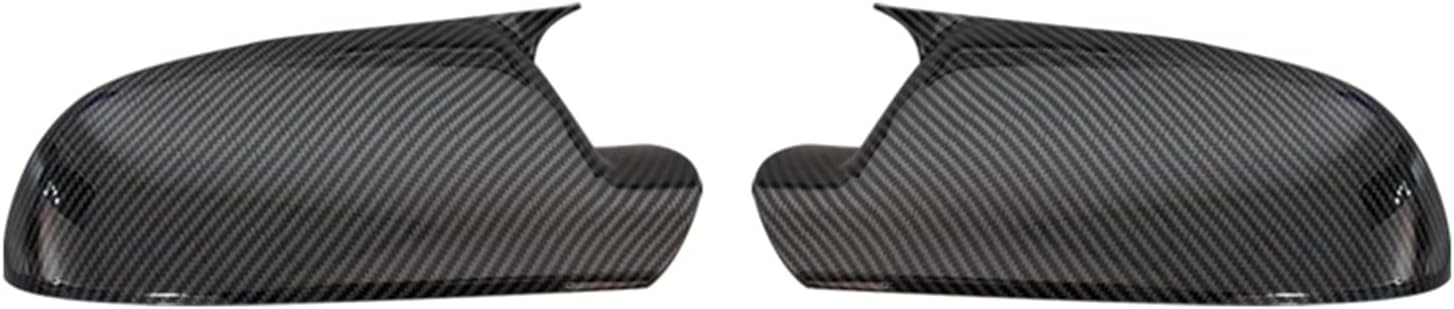 Mirror Cover Rearview Side Mirror Cap S Line Fit for Audi A3 8P A4 A5 B8 2008-2009 B8.5 2011-2016 Rearview Mirror Cover (Color : Bright Black)