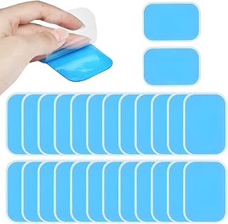 48 EMS Gel Pad Gels Pad for EMS Trainer Abdominal Trainer Electric Muscle Stimulation, Abs Trainer Replacement Gel Sheet Replacement Pad, 48 Blade Gel EMS Pad (2 Piece/Bag)