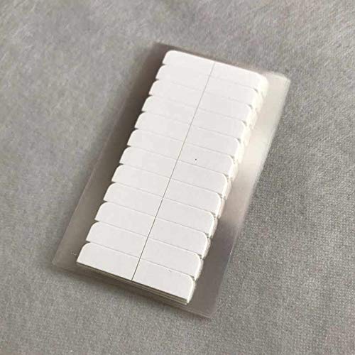 "No Shine" Hair Extensions Tape Double Sided Tapes Stickers Adhesive for Men Hair System Replacement Toupee Hair Extension Wig Bundles Hair Weave Closure(4CM X 0.8CM X 12ROW & 10 pieces in 1 bag)