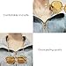 LUFF Anti-Skid Reading Glasses chain Glasses Strap retro metal chain sunglasses glasses holder (Gold)
