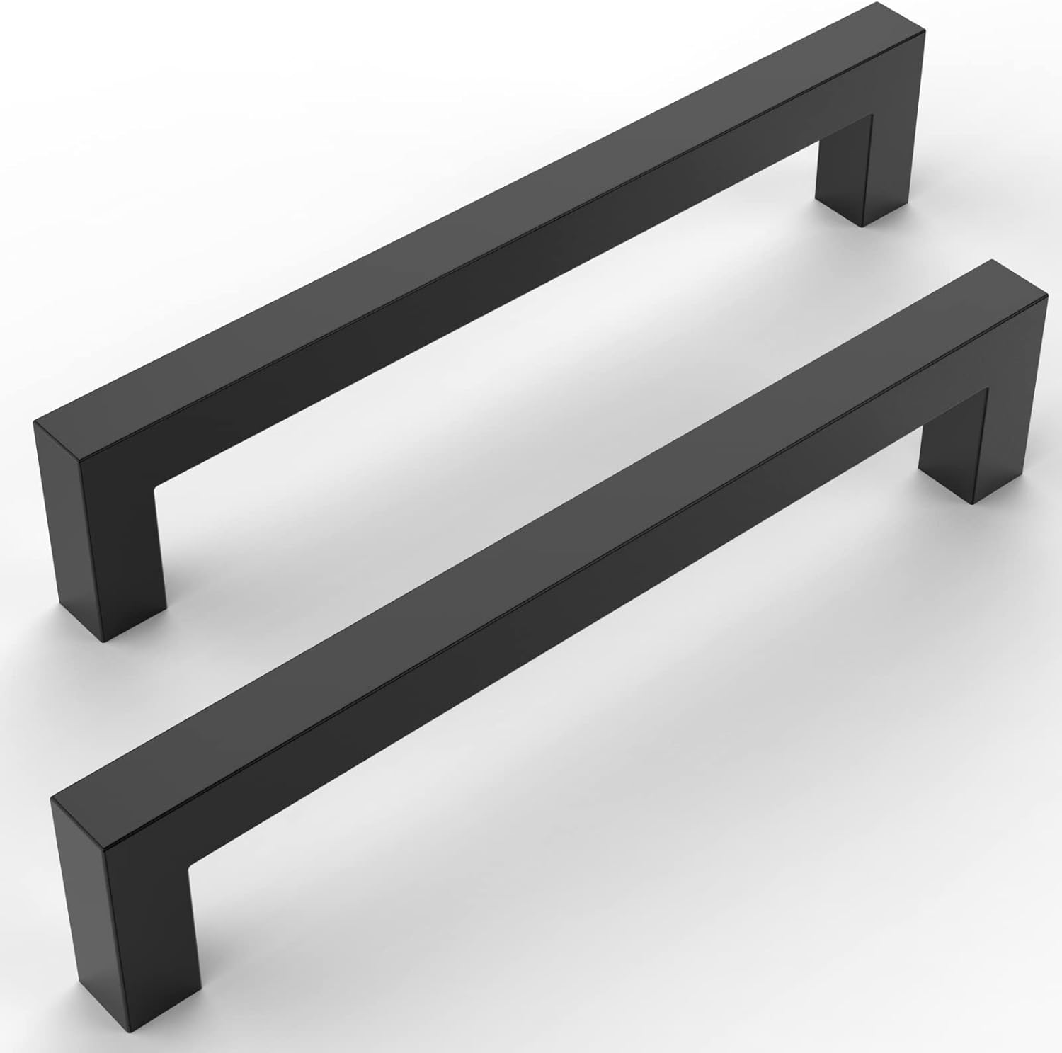 AOOTOCH 10 Pack 6.25 Inch Matte Black Pulls Stainless Steel