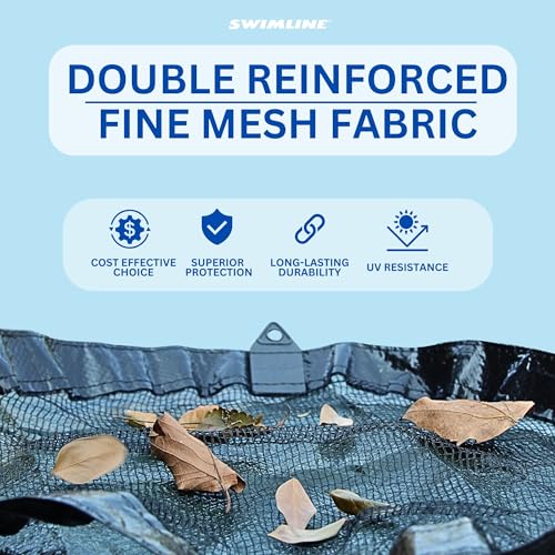 Cubierta para piscina Swimline Leaf Net 18 x 36 pies miniatura 5