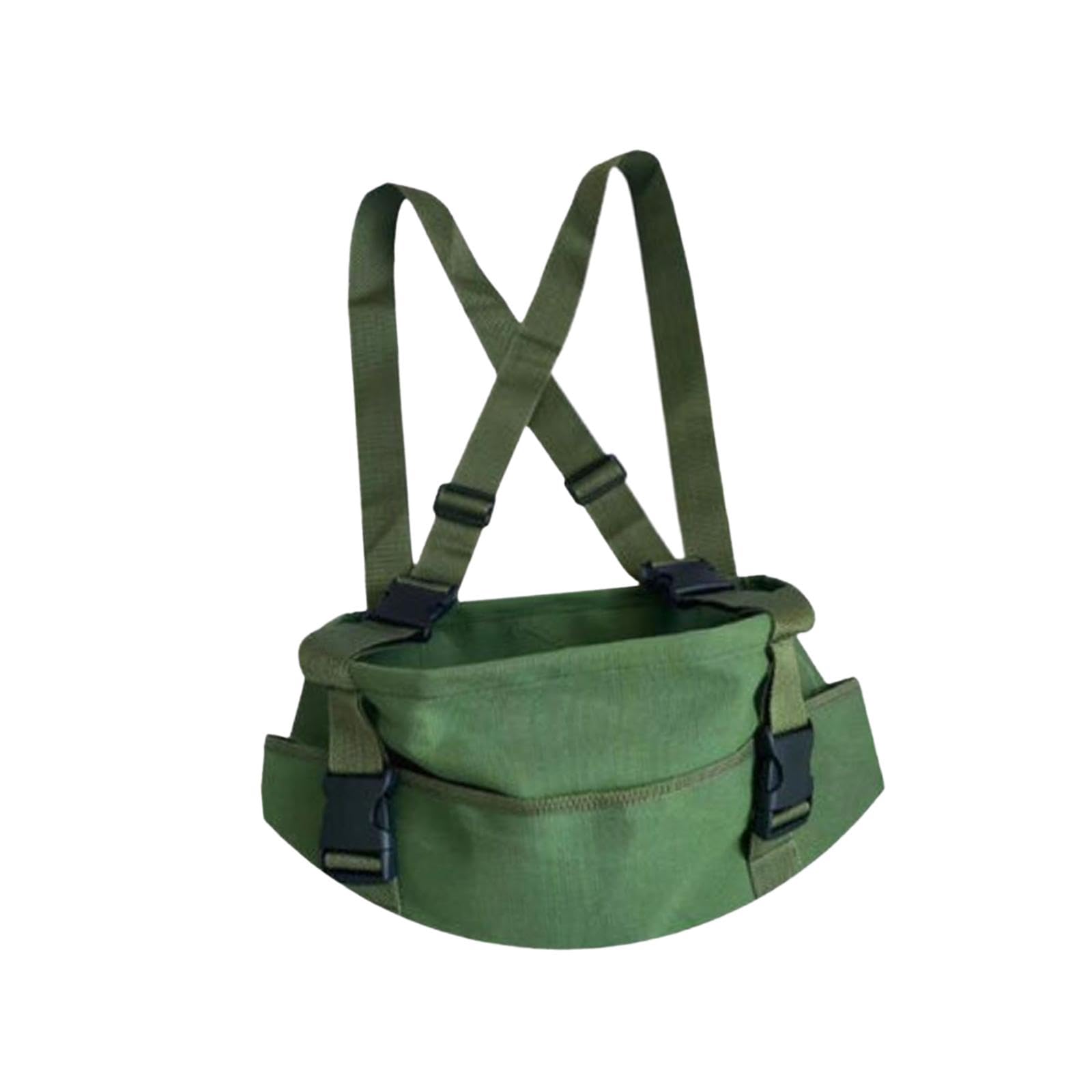 F Fityle Sac de cueillette de fruits, tablier de, sac de fourrage bras libre et tablier de cueillette d'arbres fruitiers, pochette de rangement,