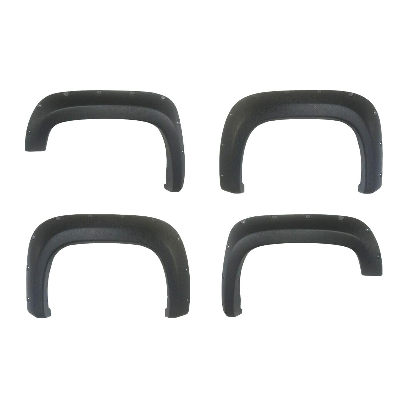 BoFengHD Textured Pocket Bolt Wheel Protector Flare Front: 2.0