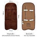 Kinderwagen Sitzauflage Sitzeinlage Sportsitz Winter für Buggy Kindersitz Babyschale Universal