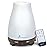 Diffuserlove Essential Oil Diffusers 200ML Remote Control Diffuser Mist Humidifiers BPA-Free Aromatherapy Diffuser (Black Base)