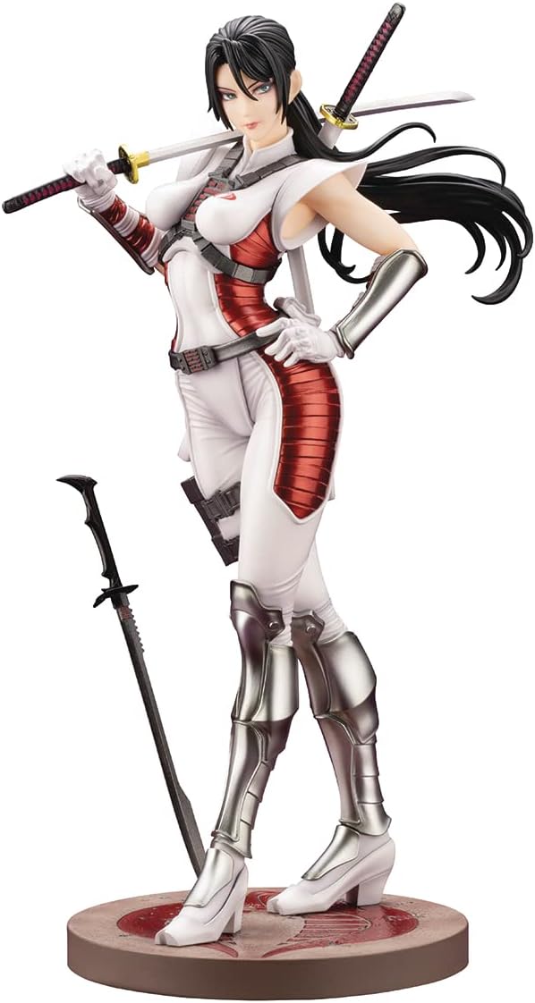Kotobukiya G.I. Joe: Dawn Moreno (Limited White Outfit Version) Previews Exclusive Bishoujo Statue