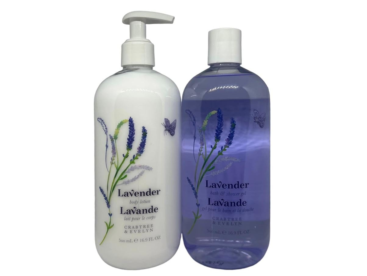 Amazon.com : Crabtree & Evelyn Lavender Bath Set : Beauty