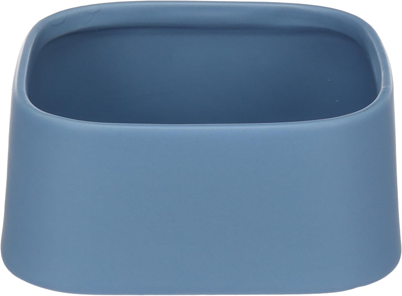 FEEDING AND DRINKING BOWL ZARA SQUARE BLUE 15x15x6CM 900ML
