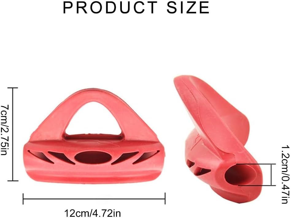 1 Pair Scubas Diving Fin Strap Handle Flippers Strap Professional Rubber Antislip Spring Fin Strap Band Replacement Set
