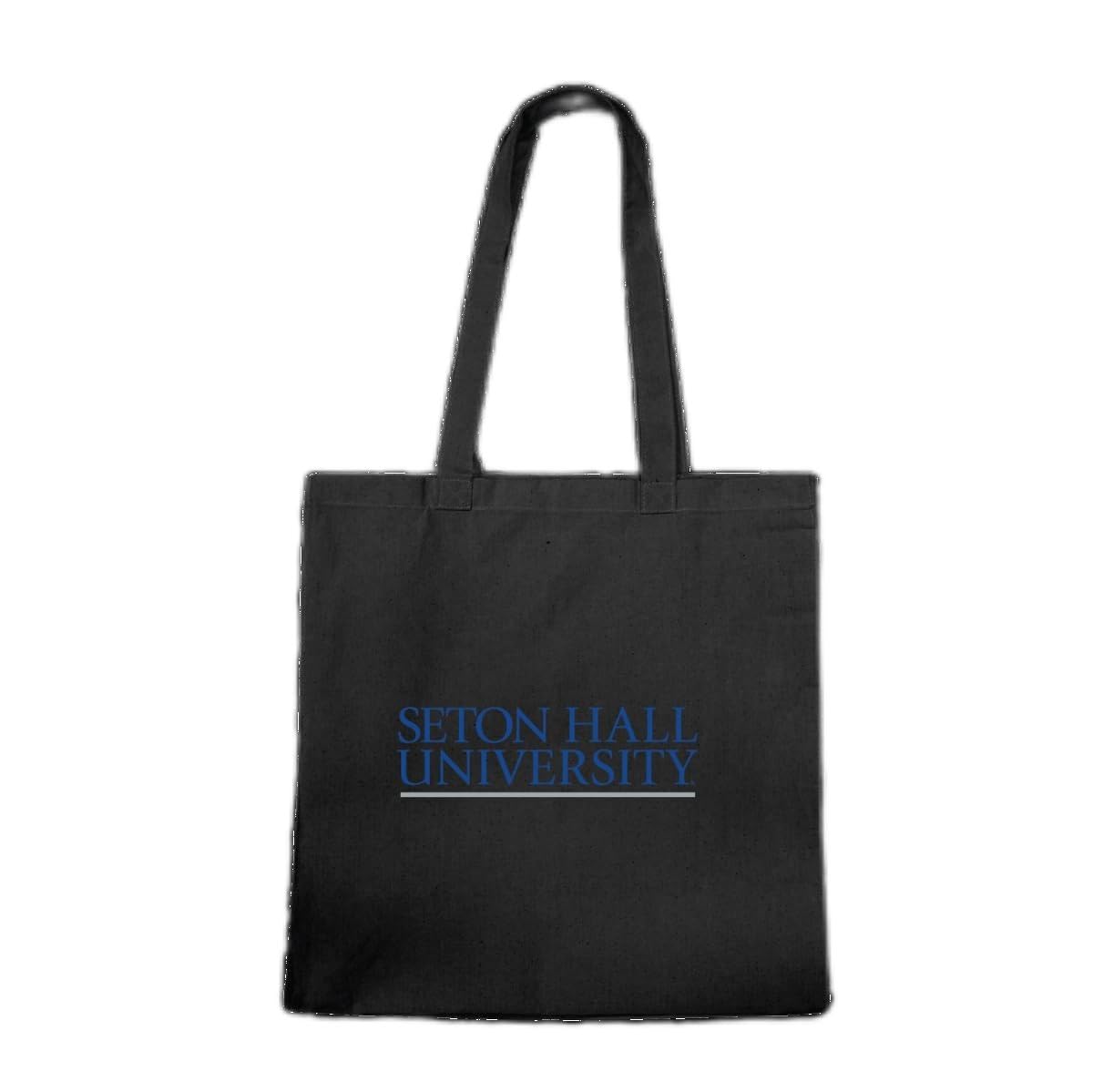 W Republic 1101-147-BLK Seton Hall University Pirates Institutional Tote Bag Black - One Size