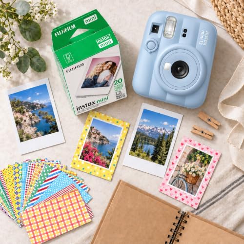 Fujifilm Instax Mini Instant Film, 20 Exposures + Sticker Frame Set + TSC Microfiber Cleaning Cloth, for Mini 8, 9, 11, 12, 25, 50S, 7S, 90 & Mini Link - image 6