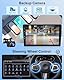 NHOPEEW 2G+64G Android Autoradio für Peugeot 407 2004-2011 - Drahtlos Carplay & Android Auto - 9 Zoll Android Stereo mit WiFi EQ GPS Mirror Link FM RDS + AHD Rückfahrkamera&Mic