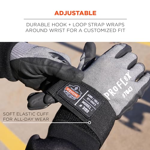 Image of Ergodyne Squids 3123 Tool Wristband with D-Ring Tool Lanyard Tethering Attachment Point, Tool Weight Rating 5lbs