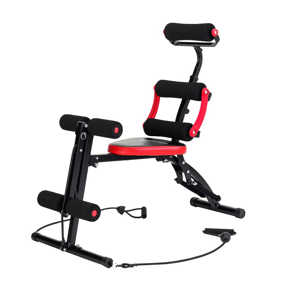 Amazon.co.jp: イージーエクサⅡ 腹筋マシーン トレーニングチューブ