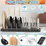 Zoom IMG-1 zlpbao porta coperchi pentole scorrevole Zoom IMG-1 zlpbao porta coperchi pentole scorrevole