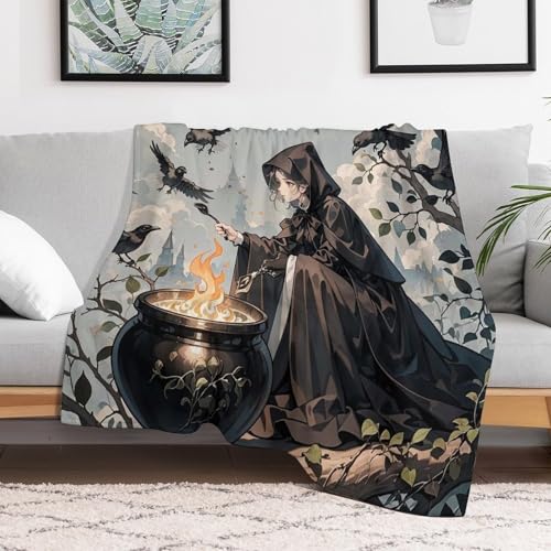 Couverture de sorcière douce pour soirées cocooning sur le canapé - 6