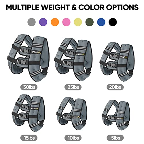 Image of APEXUP Weighted Vest Men Women, Weight Vest for Women Workout Equipment for Strength Training Running