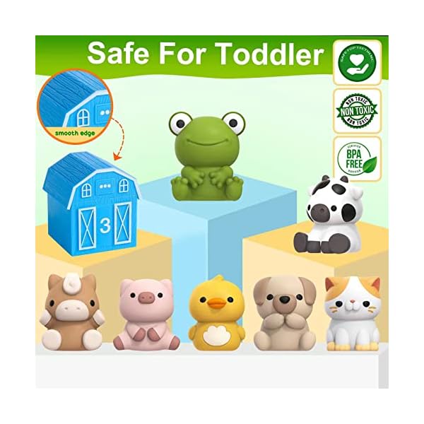 Learning-Toy-for-Toddlers-1-2-3-Year-Old-10-Farm-Animal-Toys-10-Barns-Counting-Matching-Sorting-Montessori-Educational-Sensory-Toys-Christmas-Birthday-Easter-Gift-for-Baby-Boy-Girl-1-3 Learning-Toy-for-Toddlers-1-2-3-Year-Old-10-Farm-Animal-Toys-10-Barns-Counting-Matching-Sorting-Montessori-Educational-Sensory-Toys-Christmas-Birthday-Easter-Gift-for-Baby-Boy-Girl-1-3