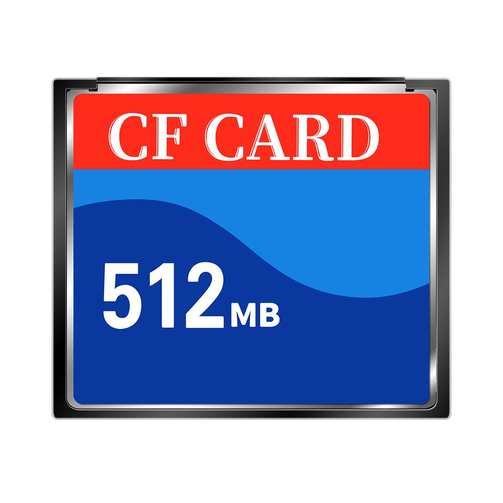 Original CF 512MB Card Type I for Camera Numerical Control Machine Tool Storage Card