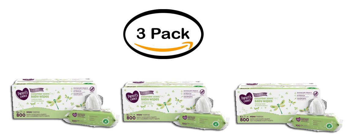 parents choice cucumber baby wipes