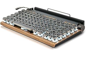 7keys Wireless Retro Style, Vintage Typewriter Keyboard