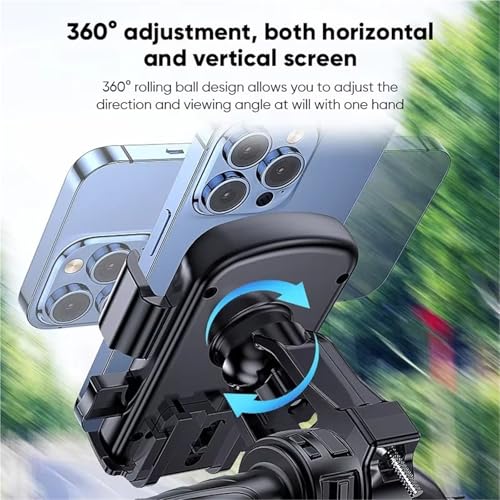 Support navigation GPS moto rotatif 360 pour smartphone - 4