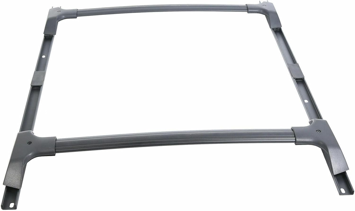 Roof Rack Bar Side Rail Luggage Aluminum MJ1567917 19244268 RRCBSRLCF2CT