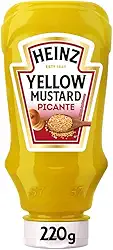 Mostarda Amarela Heinz Picante 220g