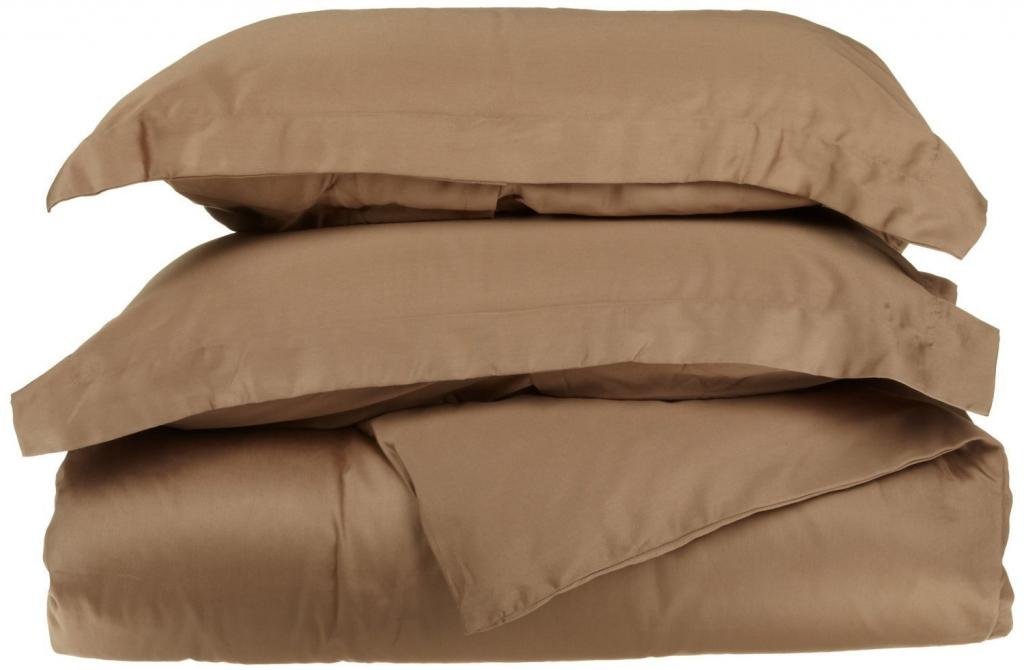 HC COLLECTION Luxury 1500 Series Luxurious 4pc Bed Sheet Set, Wrinkle & Fade Resistant, Many Sizes & Colors,Full, Taupe