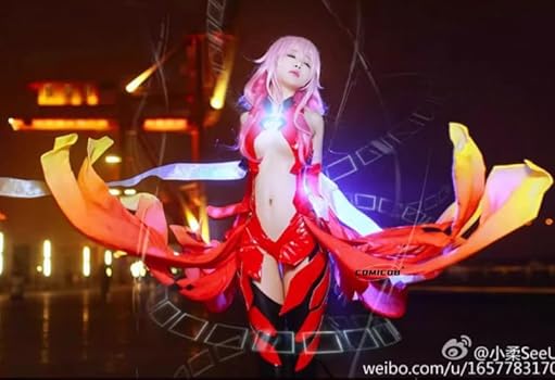 iCOS ギルティクラウン 楪いのり 金魚服 赤戦闘服 コスプレ Amazon.co.jp: 【 comicoBB 】 ギルティクラウン 楪いのり 金魚