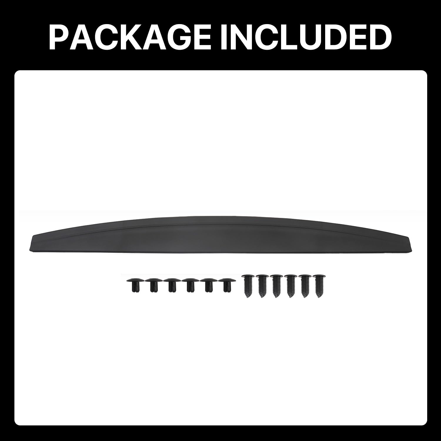 Tailgate Spoiler Cap Molding for Ram 2500 3500 2019-2024 Trim Cover 68364364AA image 2
