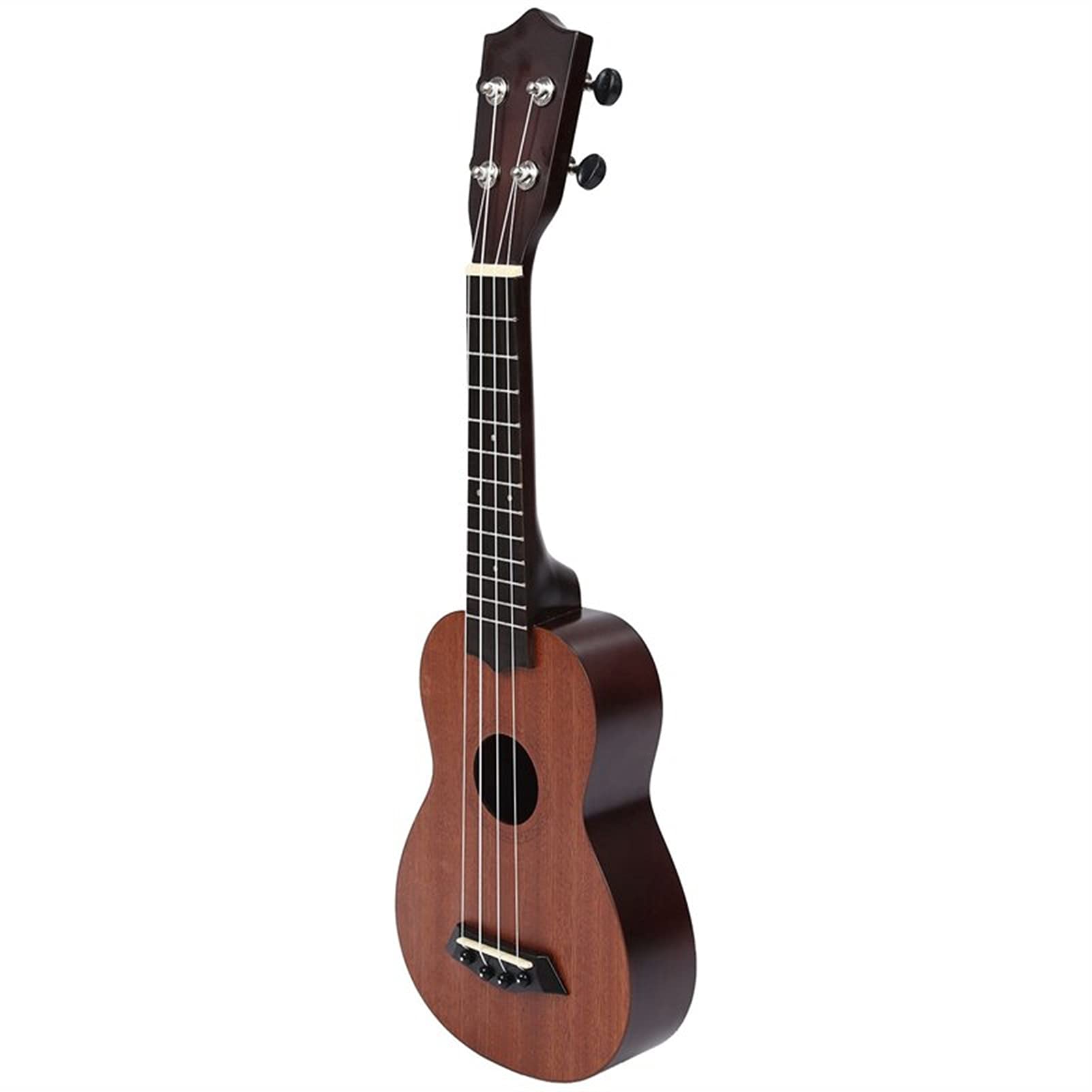 Ukulele koncertowe Początkujący Ukulele 21 Cal Ukulele Beginner Sopran Ukulele Sapele Wood 4 Struny Gitara Mahogany Neck Delikatny Tuning Peg