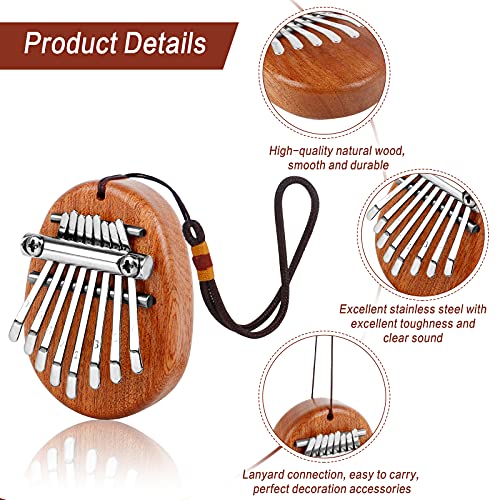 Kalimba Mini Kalimba à 8 Touches Piano à Pouce pour Enfant Mini Piano de Poche Portable Marimba Musical Piano à Pouce… - Les Beatles, Paul McCartney, John Lennon, RIngo Starr, George Harrison Kalimba Mini Kalimba à 8 Touches Piano à Pouce pour Enfant Mini Piano de Poche Portable Marimba Musical Piano à Pouce… – Image 4