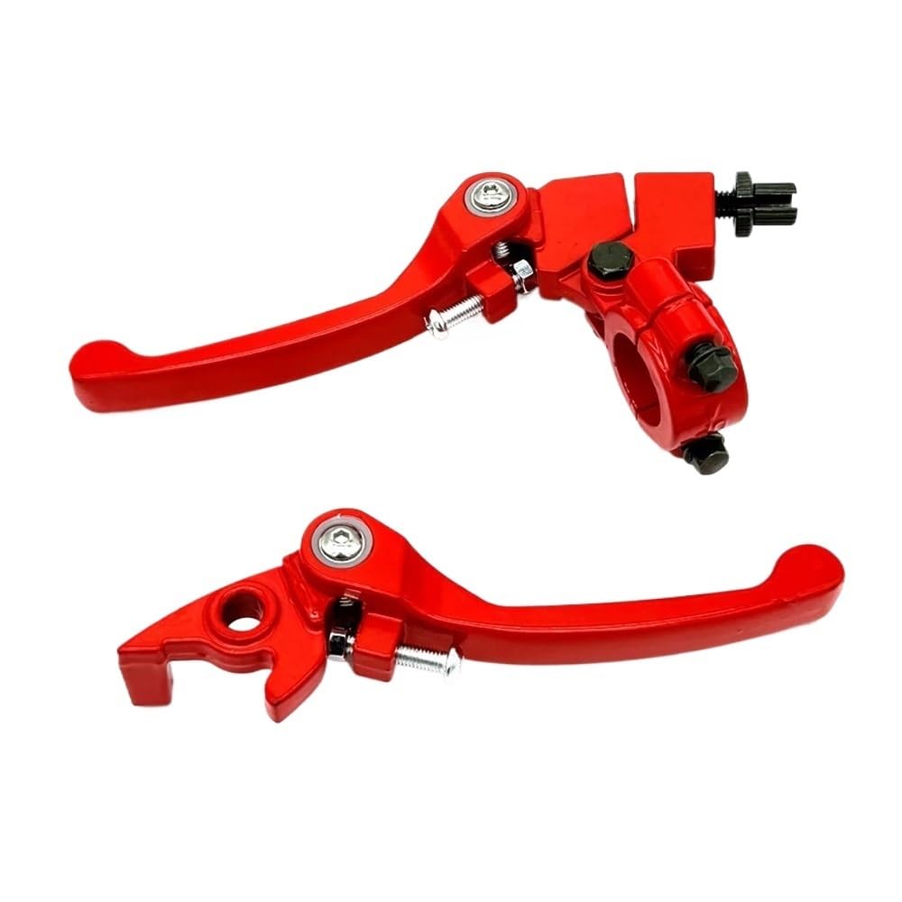 NHGFdfs Motorcycle Clutch Brake Lever 1 Pair 22mm 7/8" Folding Handlebar Aluminum Clutch Brake Levers for 50cc 110cc 125cc 200cc TTR SSR