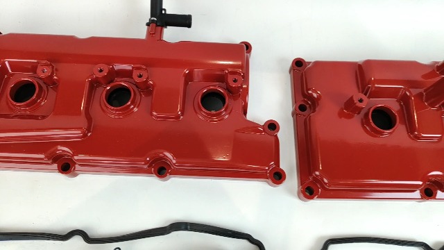 Amazon.com: MITZONE Aluminum Valve Cover Set with PCV Valve