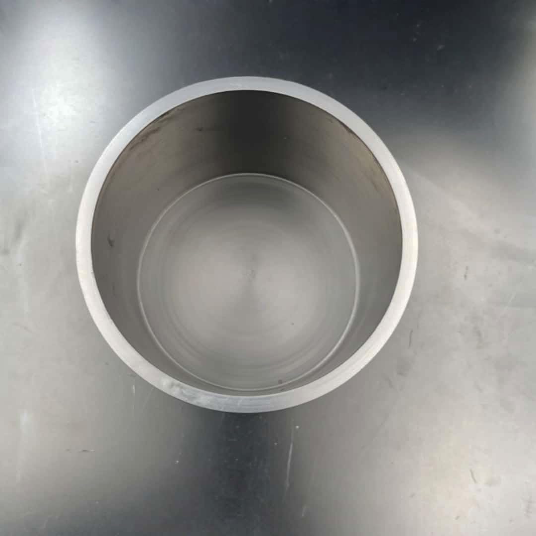 Crisoles de tubo recto de grafito de alta pureza: material de grafito resistente a altas temperaturas de 3000 ℃, 1 unidad(65x80mm)