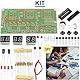 DAOKAI Digitaluhr DIY Elektronik Bausatz 6Bits LED-Digitalröhrenanzeige Leiterplatte Lötpraxis Bausatz Elektronik für DIY Löten Student STEM Projekt,mit 9-V-Batterieclip