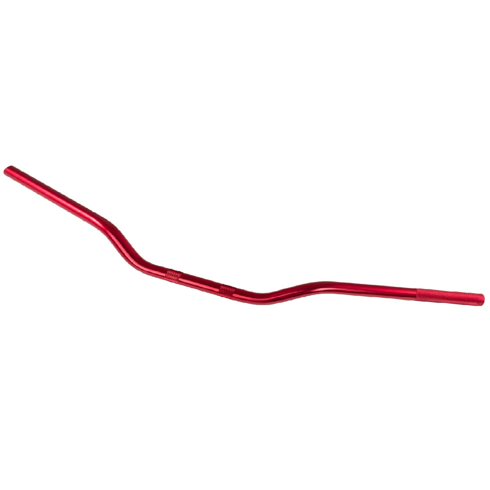 A-Pro Universal Upper/Lower Handlebar Bar for Motorcycle/Scooter Alloy No Pocket, Red