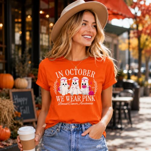 Women’s Halloween Nurse Shirt Cute Spooky Graphic Nurse Tee — view 3