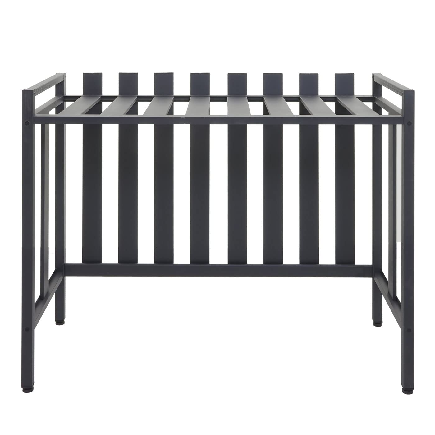 Mendler Copri condizionatore Esterno Copertura Protettiva e Decorativa HWC-K58 80x90x39cm Alluminio - Grigio