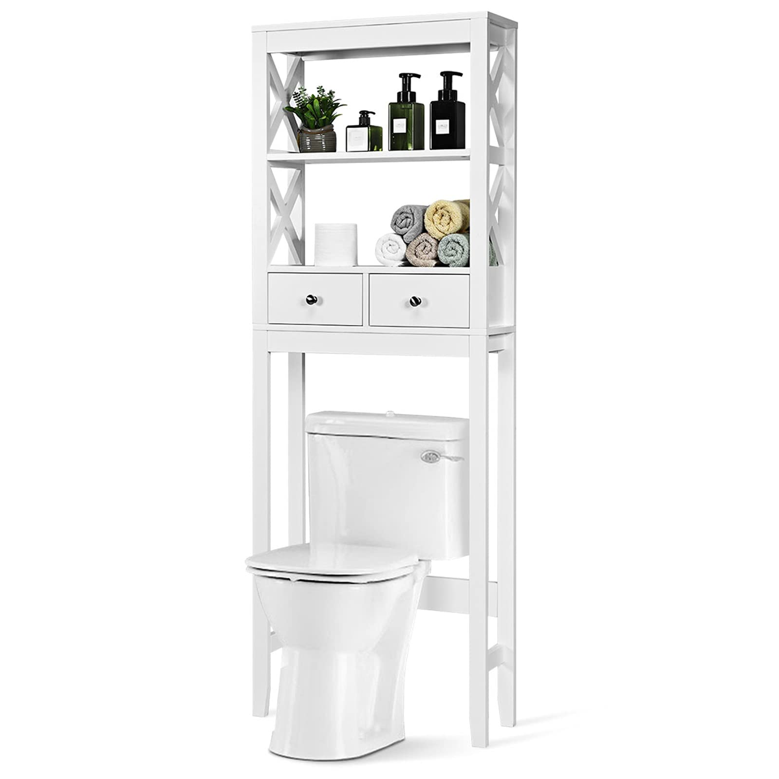 Over The Toilet Storage, Bathroom Space Saver