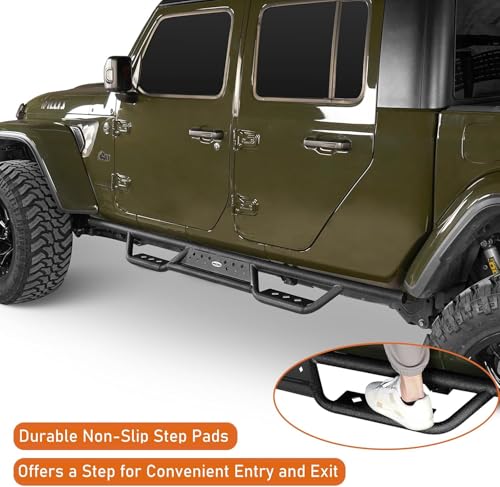 Estribos para Jeep Gladiator JT 2020-2026 Hooke Road miniatura 3