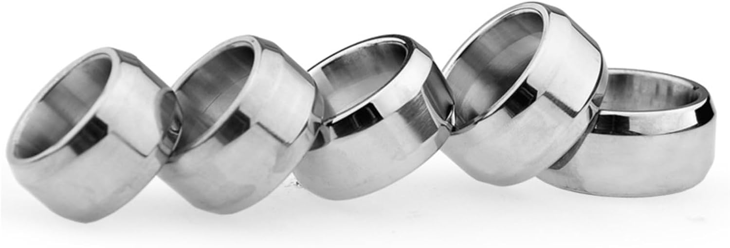 Small and tight 304 stainless steel men's multi-function exercise ring, 23mm/24.5mm/26mm/28mm/30mm-ZFUS013 (30mm)