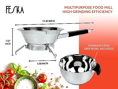 Feska FM-0021 Food Mill Stainless Steel thumb #1