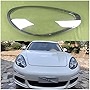 MSJL Car Transparent Automotive Headlight Covers Shell Headlights Lens Glass for Porsche Panamera 2014 2015 2016 (Color : 2PCS Left and Right)