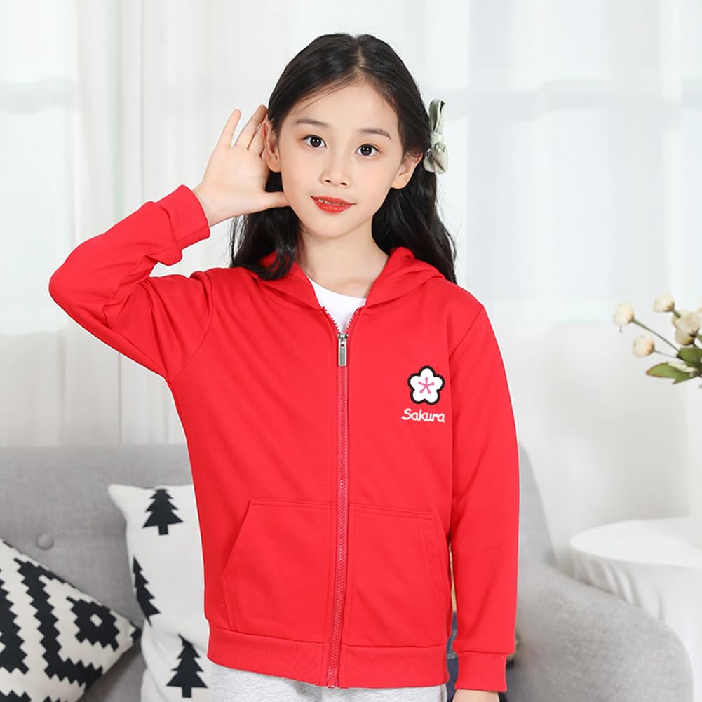 Tuta da jogging per bambini e bambine, set di abbigliamento da 2 pezzi