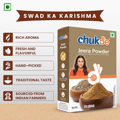 Image of Chukde Cumin Powder (Jeera) 100g - Earthy & Aromatic (Pack of 2)