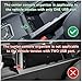 Hugeek Center Console Organizer Tray Compatible with Mazda 3 Accessories 2019-2025 2026 Armrest Storage Box ABS Console Insert Tray Container